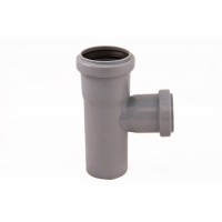 Тройник пвх ф50х40х90