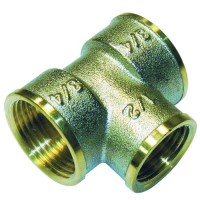 Тройник латунь 3/4вр х 1/2вр х 3/4вр
